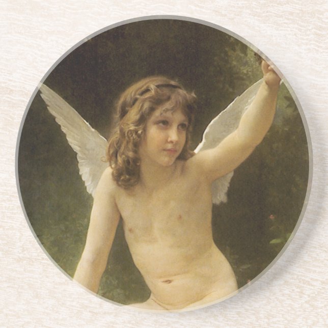 The Prisoner (Le Captif) by Bouguereau Coaster (Front)