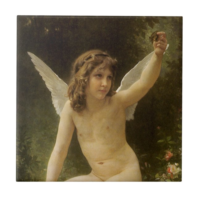 The Prisoner (Le Captif) by Bouguereau Tile (Front)
