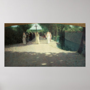 The Procession, 1892-95 Poster