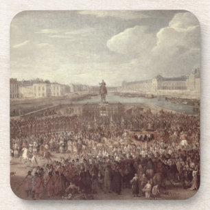 The Procession of Louis XIV (1638-1715) across the Coaster