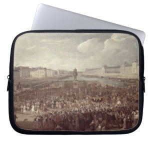 The Procession of Louis XIV (1638-1715) across the Laptop Sleeve