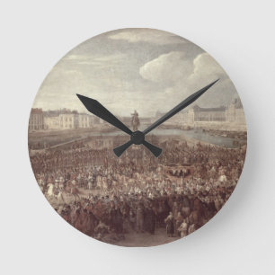 The Procession of Louis XIV (1638-1715) across the Round Clock