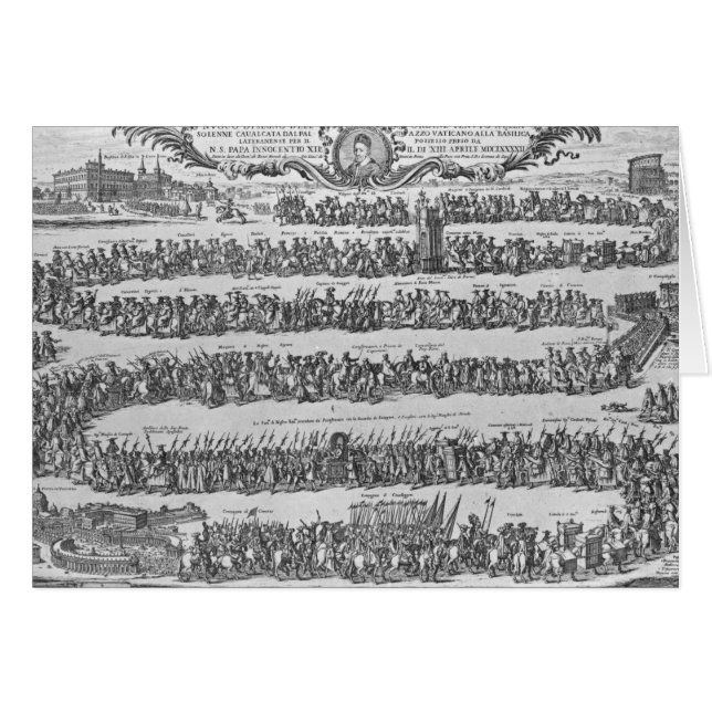 The Procession of Pope Innocent XII (Front Horizontal)