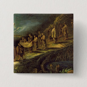 The Procession of the Holy Shroud 15 Cm Square Badge