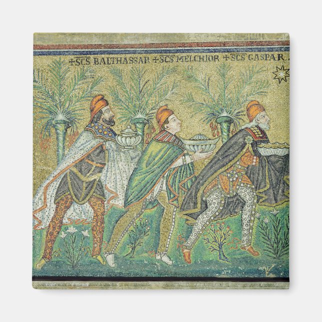 The procession of the three kings magnet (Front)