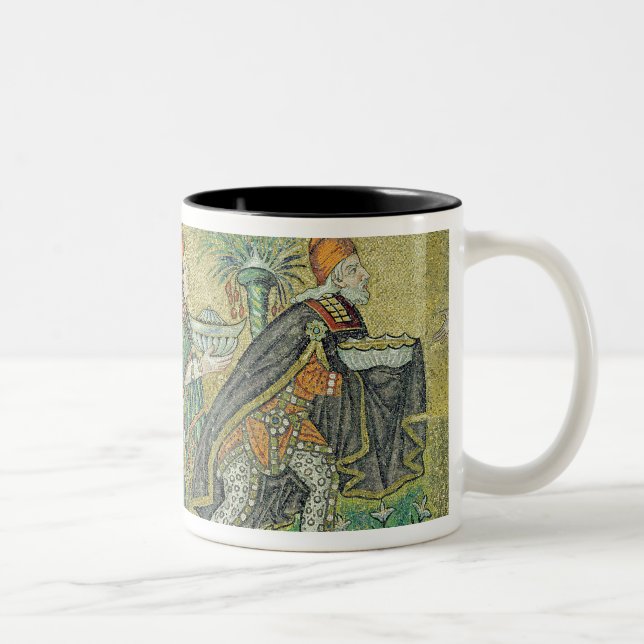 The procession of the three kings Two-Tone coffee mug (Right)
