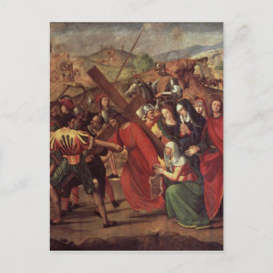 The Procession to Calvary, c.1505 Postcard