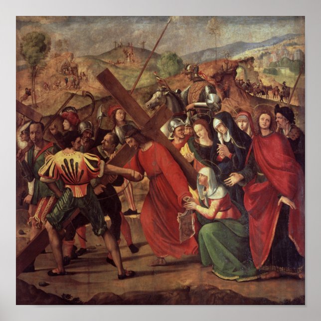 The Procession to Calvary, c.1505 Poster (Front)