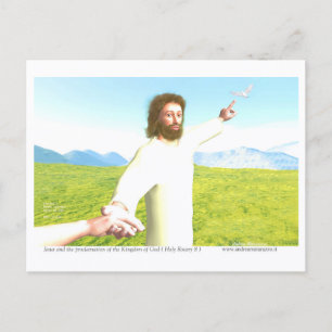 The proclamation of the Kingdom of God Postcard
