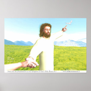 The proclamation of the Kingdom of God Poster