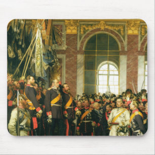 The Proclamation of Wilhelm as Kaiser Mouse Pad