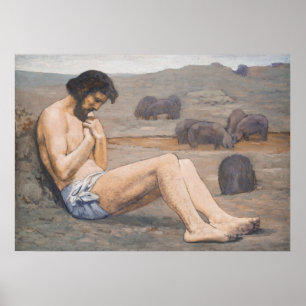 The Prodigal Son, c. 1879 (oil on linen) Poster