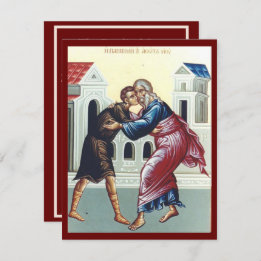 The Prodigal Son prayer card