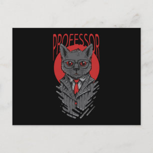 The Professor Postcard