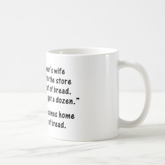 The Programmer and His Wife - Second in a series Coffee Mug (Right)