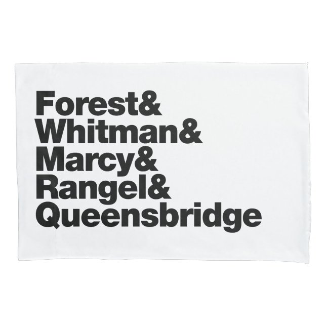 The Projects Pillowcase (Front)