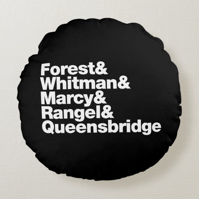 The Projects Round Cushion (Front)