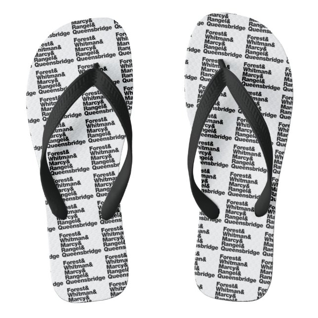 The Projects Thongs (Footbed)