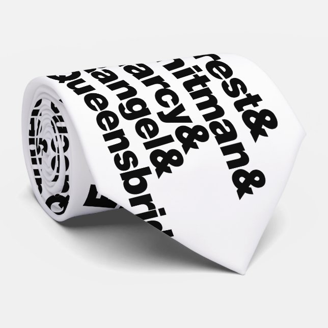 The Projects Tie (Rolled)