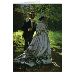 The Promenaders, aka The Strollers by Claude Monet
