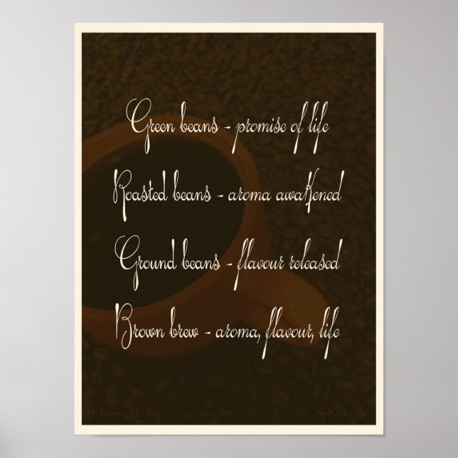 The Promise of Coffee - poster (Front)