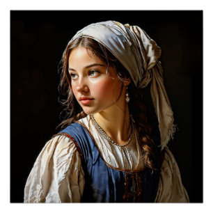 “The Promise of Tomorrow” “Anna” A Dutch Girl Poster