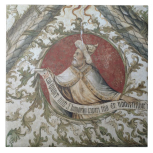 The Prophet Baruch, from the Loggia d'Annunciazion Tile