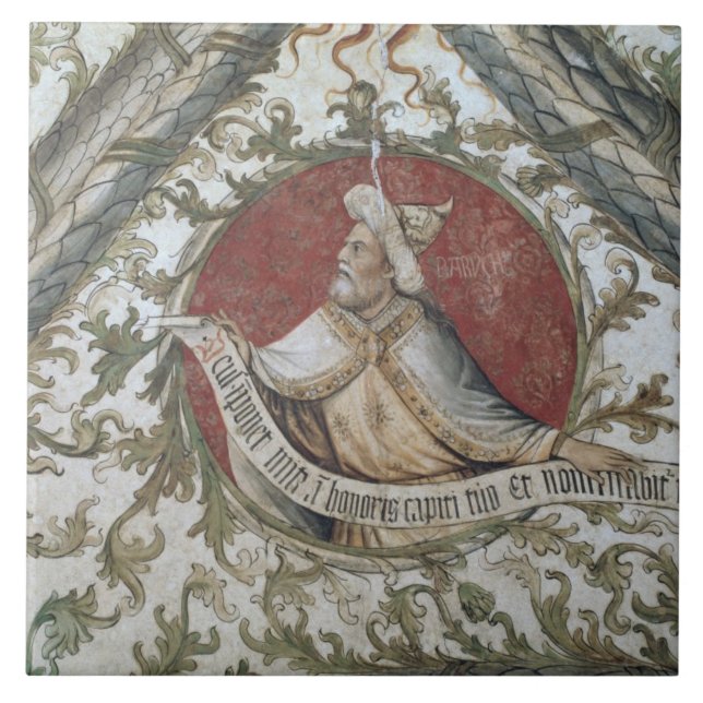 The Prophet Baruch, from the Loggia d'Annunciazion Tile (Front)