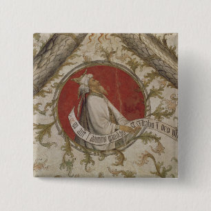 The Prophet Habakkuk, from the Loggia d'Annunciazi 15 Cm Square Badge