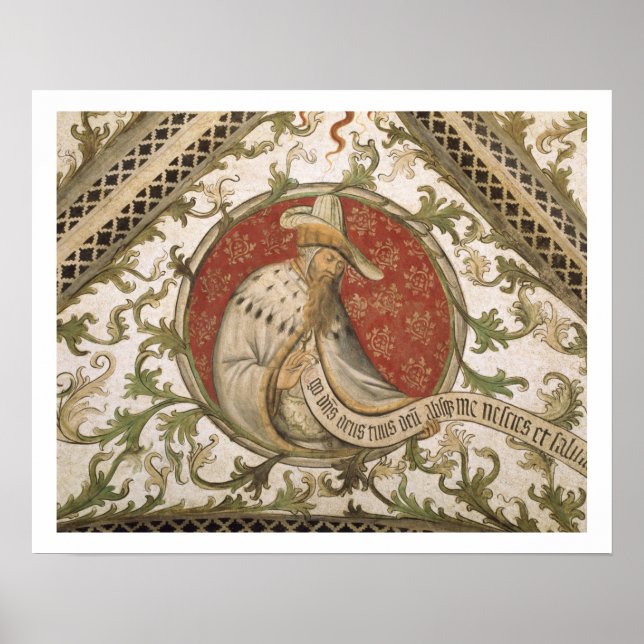 The Prophet Hosea, from the Loggia d'Annunciazione Poster (Front)