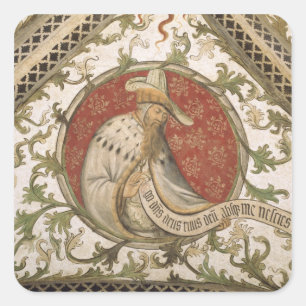 The Prophet Hosea, from the Loggia d'Annunciazione Square Sticker