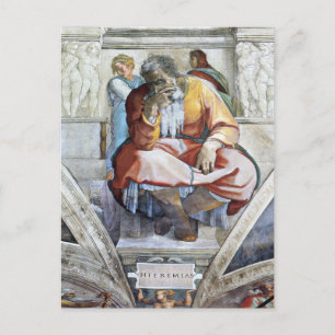 The prophet Jeremiah Postcard