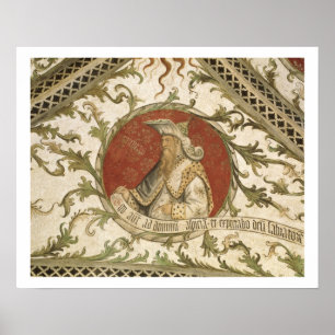 The Prophet Micah, from the Loggia d'Annunciazione Poster