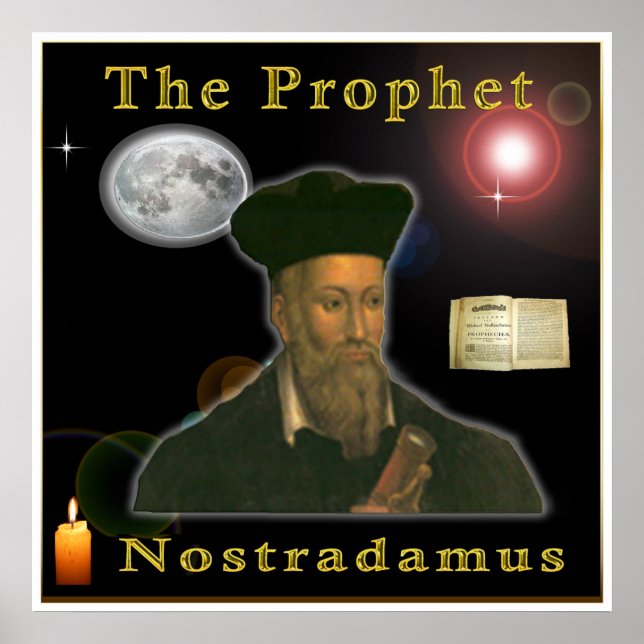 The prophet Nostradamus Poster (Front)