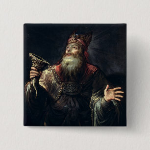 The Prophet Samuel 15 Cm Square Badge