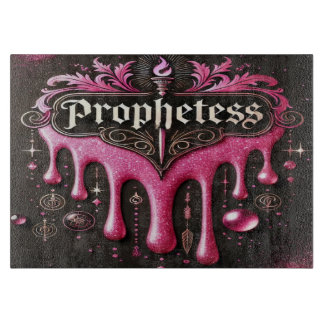 'The Prophetess' Cutting Board: Prepare with Purpo Board