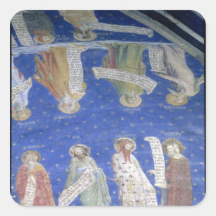 The Prophets Job, Isaiah, Jeremiah, Solomon Square Sticker