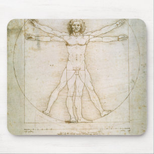 The Proportions of the human figure Mouse Pad