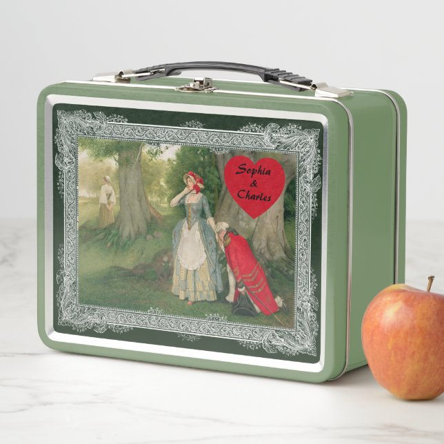 The Proposal by Sir James Dromgole Linton Metal Lunch Box (In Situ)