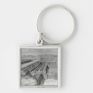The Prospect of Greys Inn, 1720 Key Ring