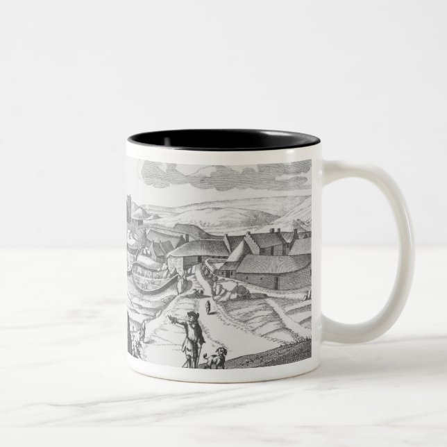 The Prospect of Sterling Castle Two-Tone Coffee Mug (Right)