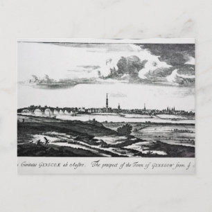 The Prospect of the Town of Glasgow Postcard