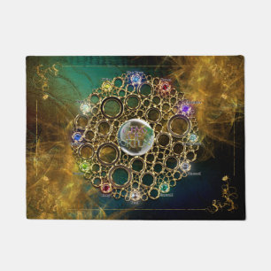 THE PROSPERITY CONNEXION : Gems of Fortune Doormat
