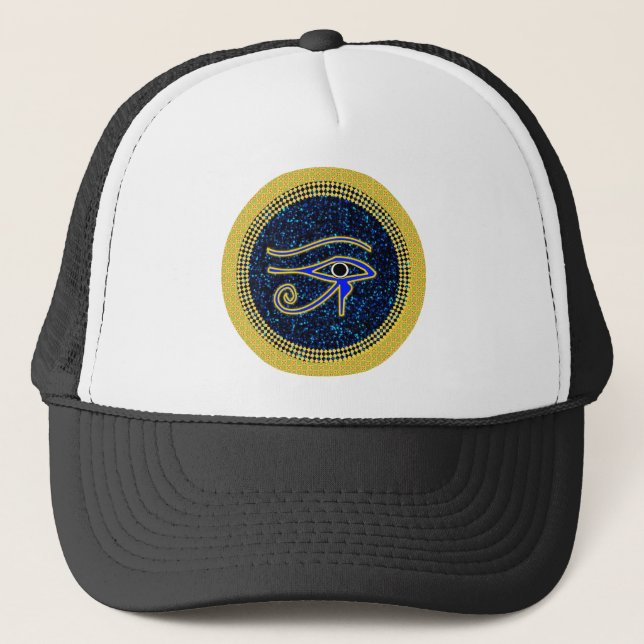 The Protective Eye Of Horus Trucker Hat (Front)