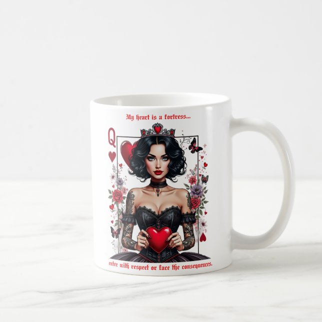 The Protective Queen  Coffee Mug (Right)