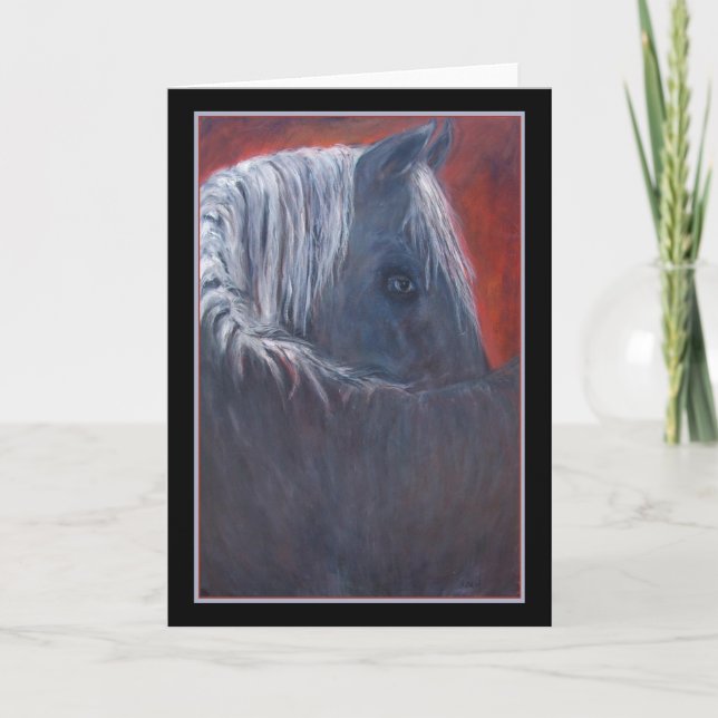 The Protector - Original Art Greeting Card (Front)