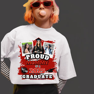 The Proud Mummy Personalised Family Graduation  Tri-Blend Shirt