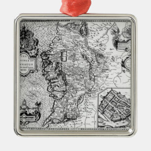 The Province of Connaught with the City of Metal Ornament
