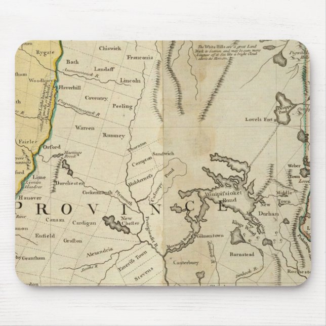 The Provinces of Massachusetts Bay Mouse Pad (Front)
