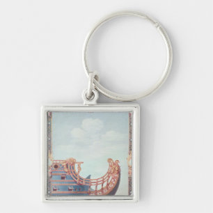 The Prow of 'Le Soleil Royal' Key Ring